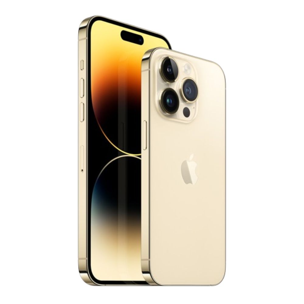 iPhone 14 Pro Max 128GB Dorado CHIP Reacondicionado Grado A + Base Cargador